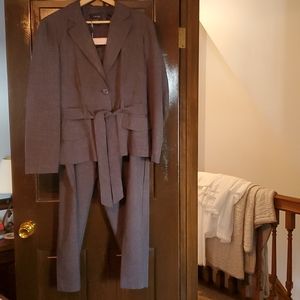 Plus size 2 piece pants suit